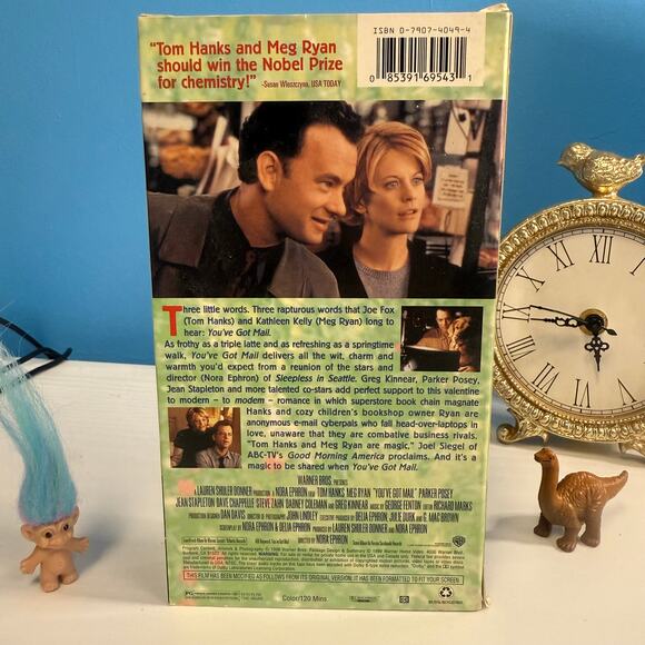 You’ve Got Mail VHS 1999 Tom Hanks Meg Ryan Romantic Comedy Vintage - Picture 2 of 3